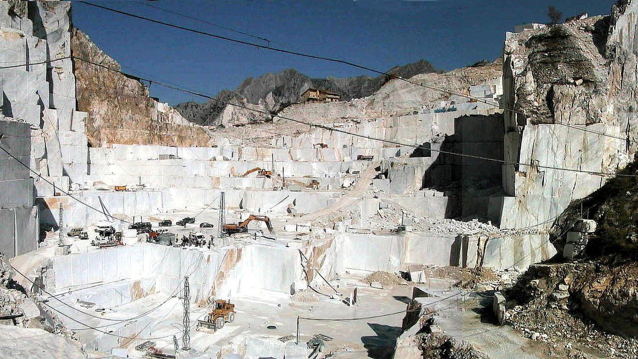 Uno scorcio delle cave