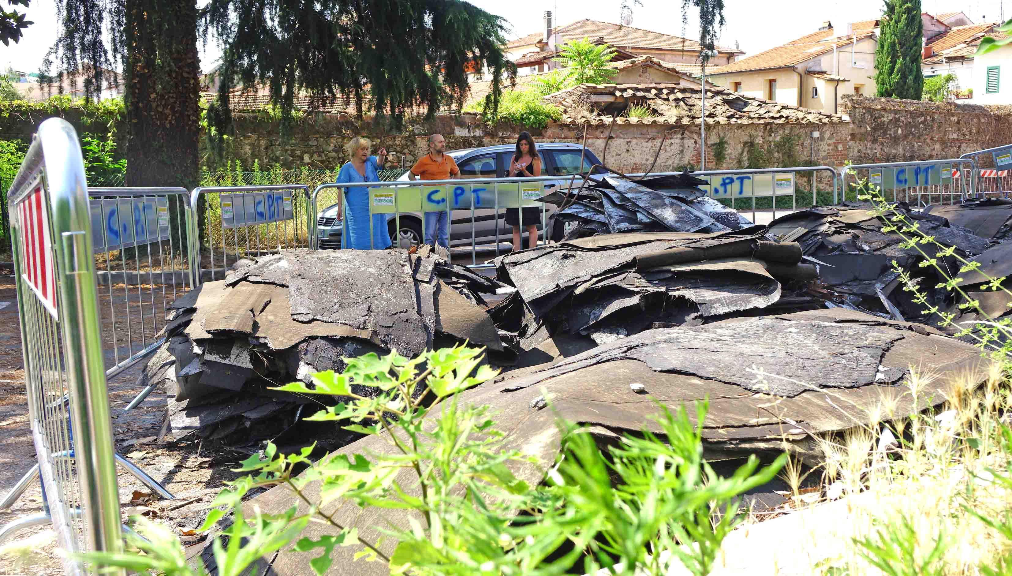 Publiambiente ha ripulito il parcheggio vicino alla Roncalli 