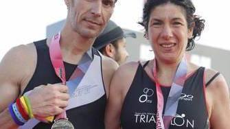 Coniugi di Modena corrono l’IronMan per festeggiare le loro nozze d’argento