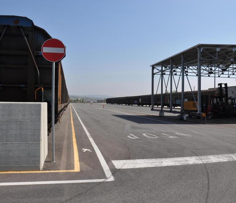 Lo scalo merci al Frizzone ora diventa operativo 
