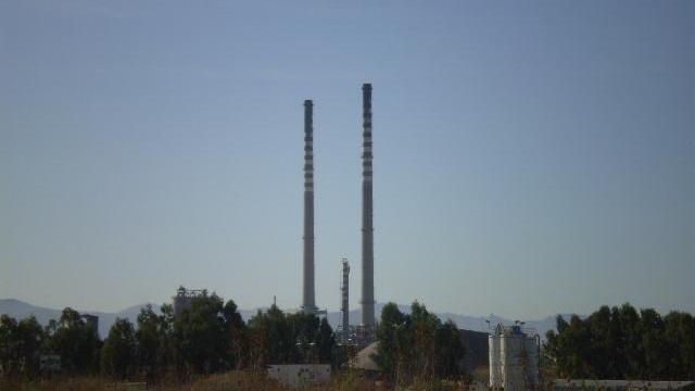 Una veduta dell'area industriale