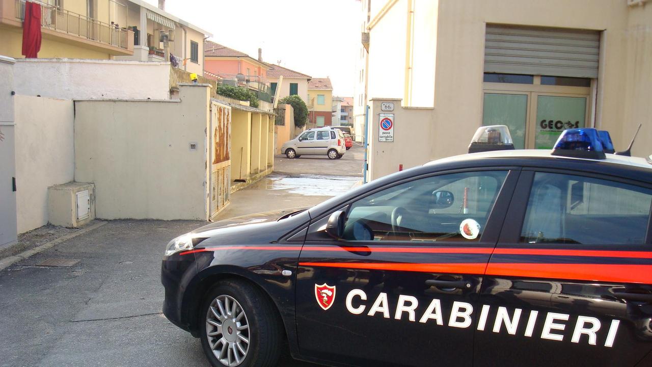 Un angolo del lungomare di Rosignano, vicino ai danneggiamenti