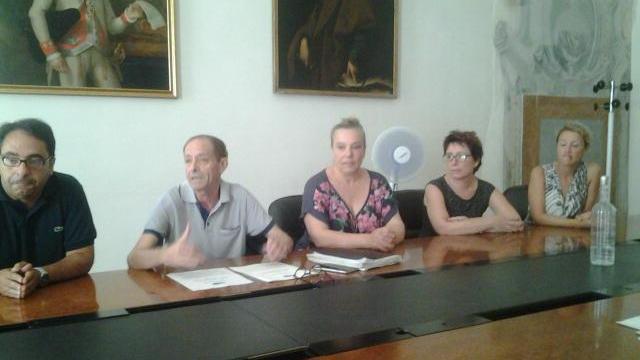 Da sinistra Michele Mezzacappa, Luigi Biancalani, Vania Mariotti e Martina Romano