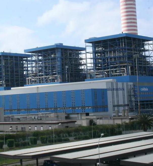 La centrale Enel di Montalto di Castro adesso ferma