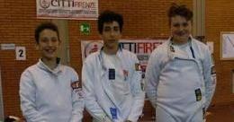 La squadra Under 14 di spada rappresenterà la Toscana 