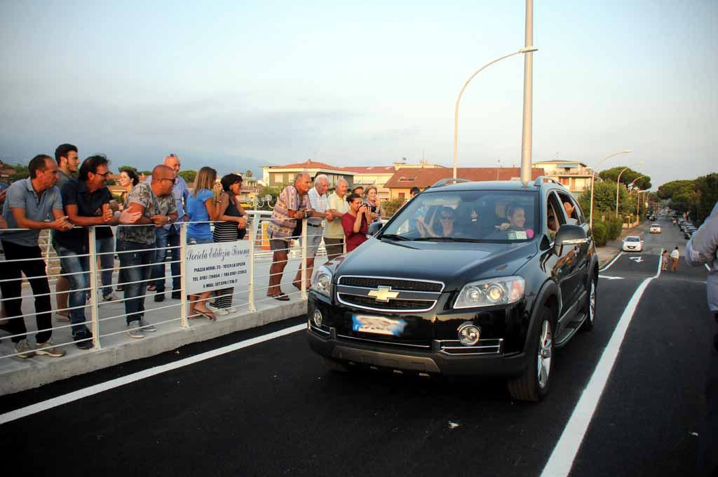 L'inaugurazione del ponte