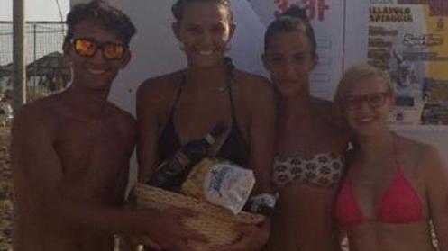 Sei squadre sulla spiaggia Spettacolo al Gabbiano Azzurro