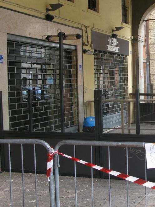 Le transenne saranno tolte: il Caffè Nero riapre stasera 