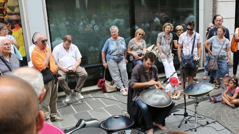 A Guastalla buskers in arrivo