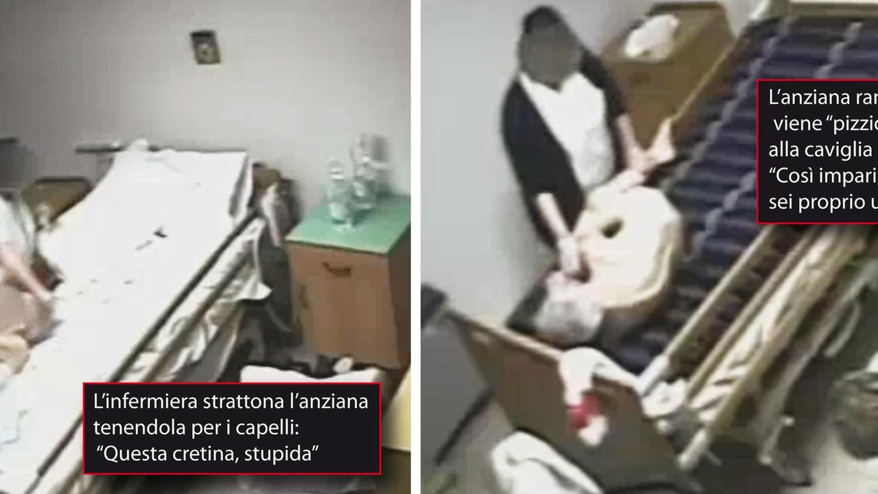 Alcune sequenze tratte dai video registrati dalla polizia