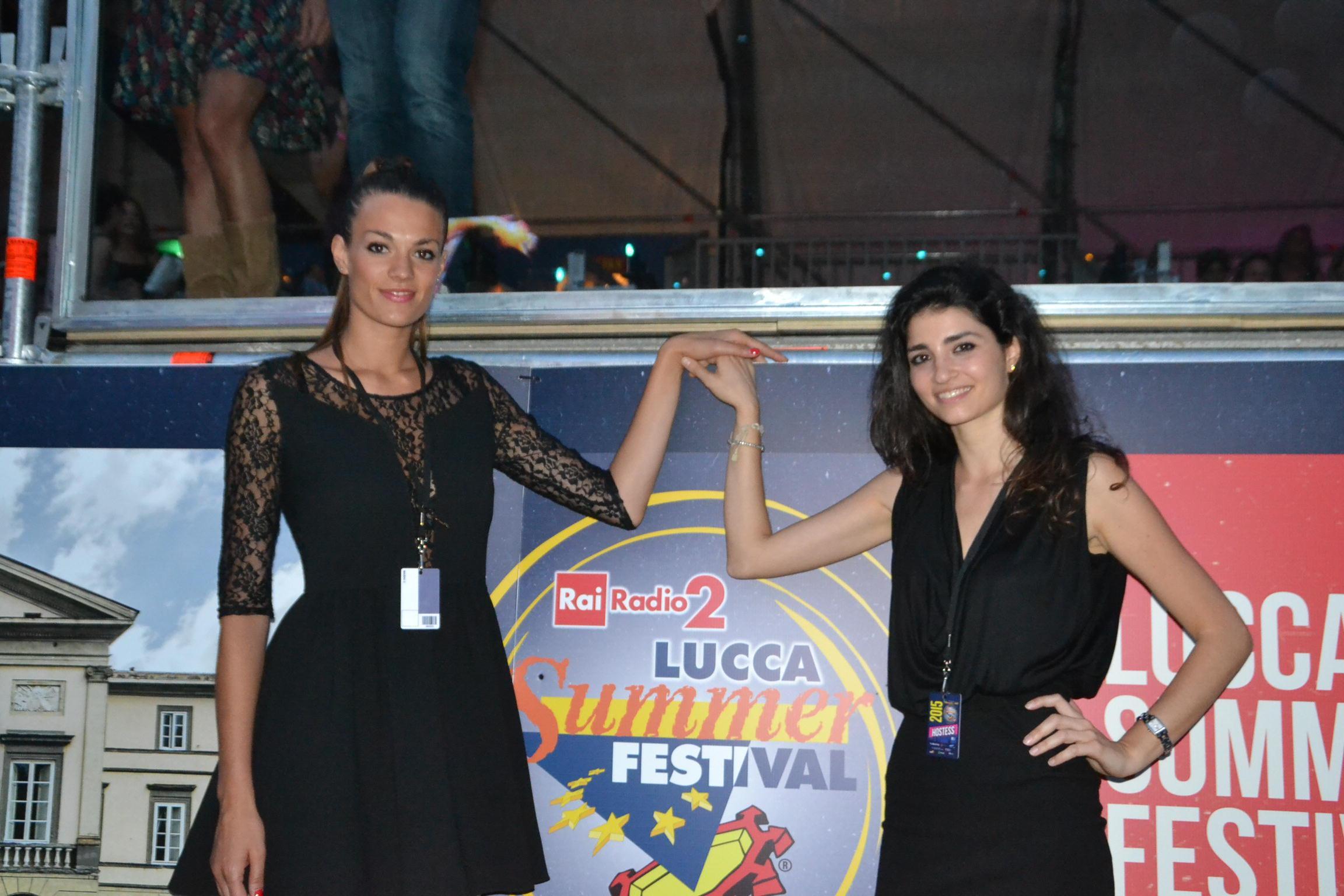 Chiara e Silvia, due hostess del Summer