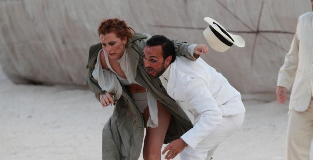 Valentina Banci in una sce di Medea