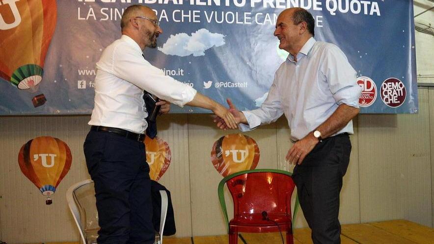 Bagno di folla per Bersani