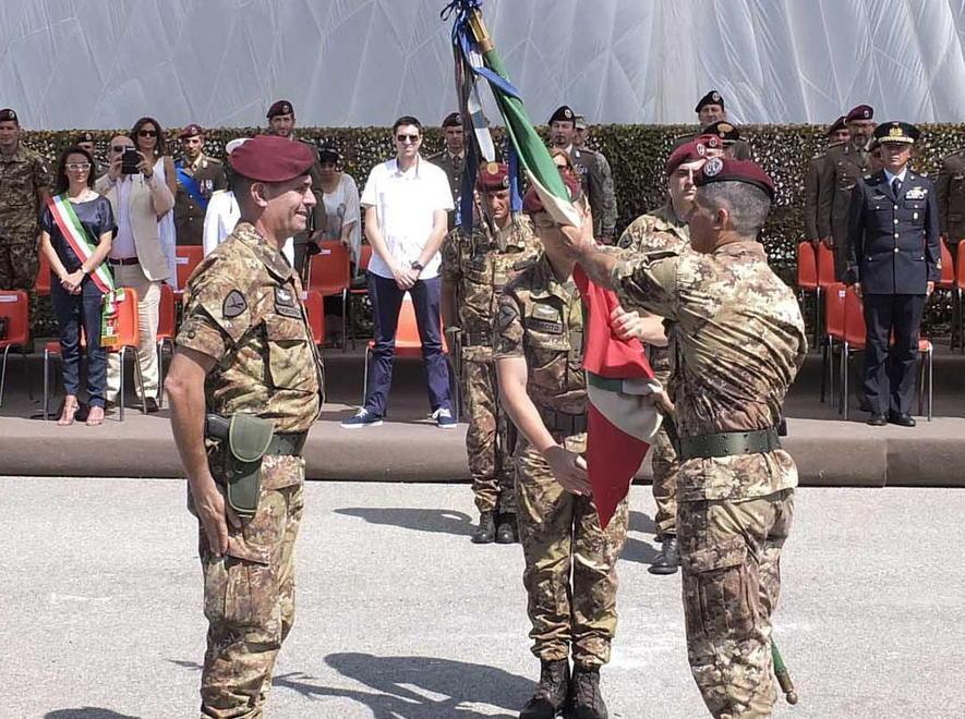 Logistico Folgore, il comando a Ionata 