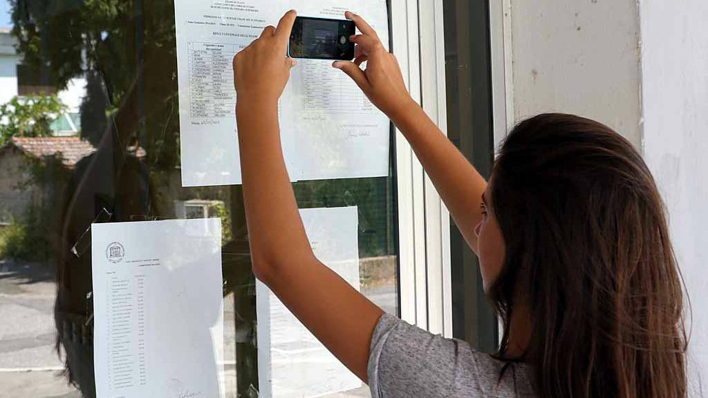 I cartelloni dei risultati scolastici