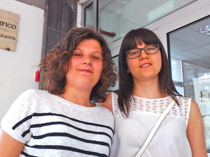 Emily e Tiffany, gemelle anche nel 100 alla maturità 