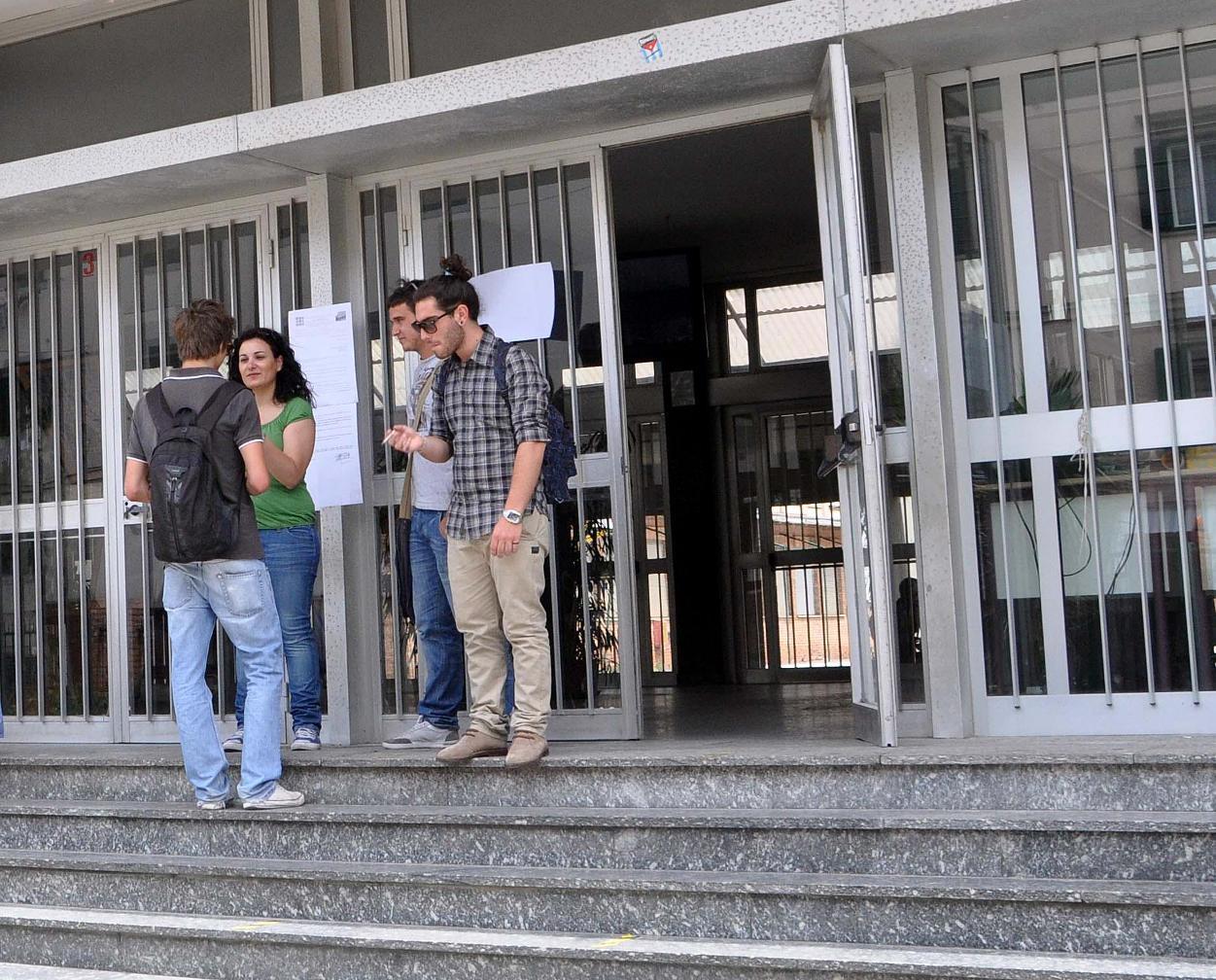 L'ingresso dell'Istituto tecnico industriale