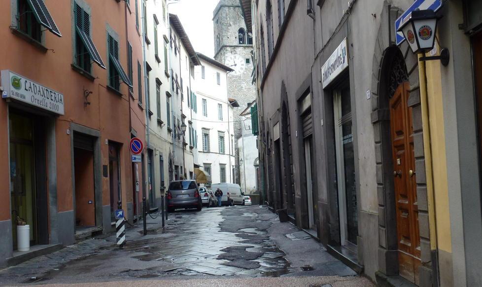 Partono i lavori in via Umberto a Borgo
