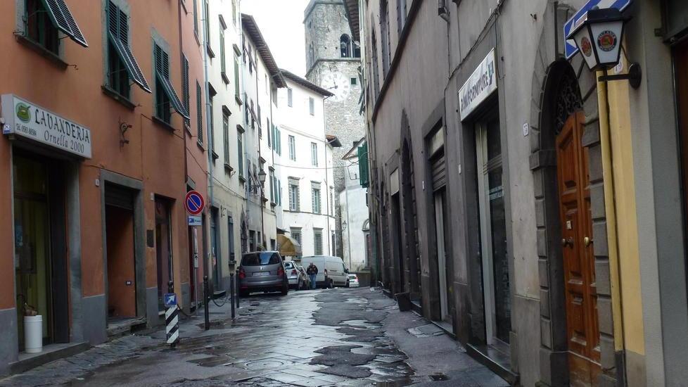 Partono i lavori in via Umberto a Borgo