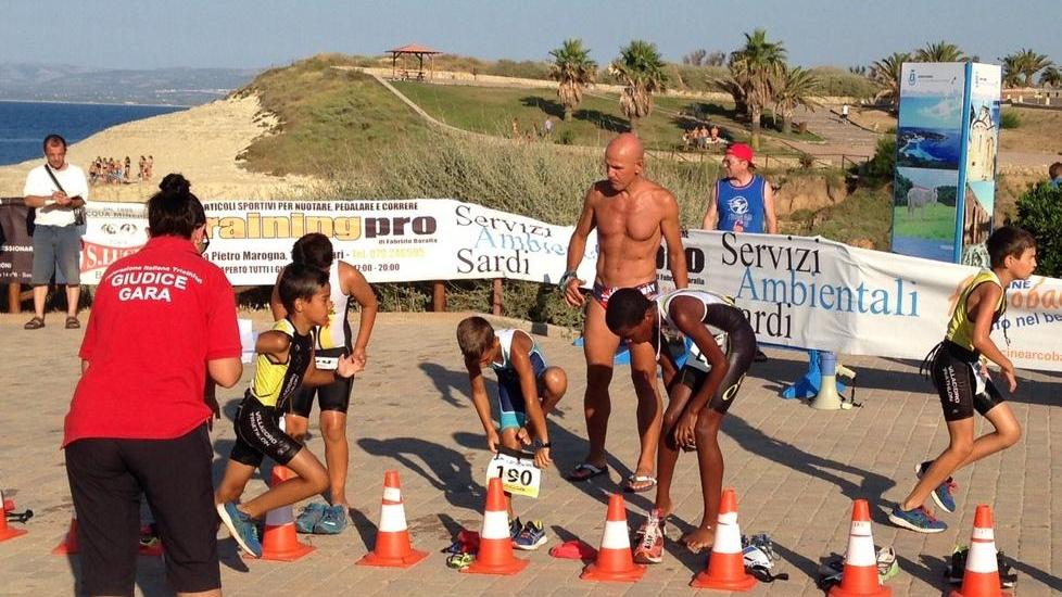 Mini “iron man” alla prova di Aquathlon