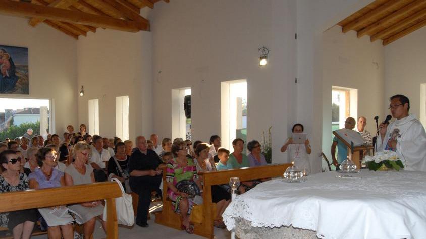 Santa Maria del mare, la prima festa nella nuova chiesa
