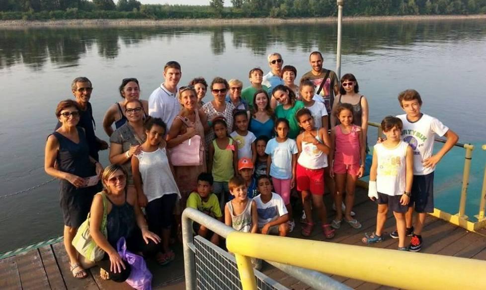 I bambini saharawi in viaggio sul fiume Po