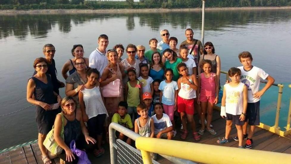 I bambini saharawi in viaggio sul fiume Po