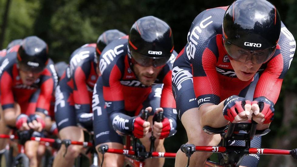 Ciclismo, Tour: la crono alla Bmc Froome allunga ancora su Nibali