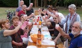 Una cena nel verde per il quartiere