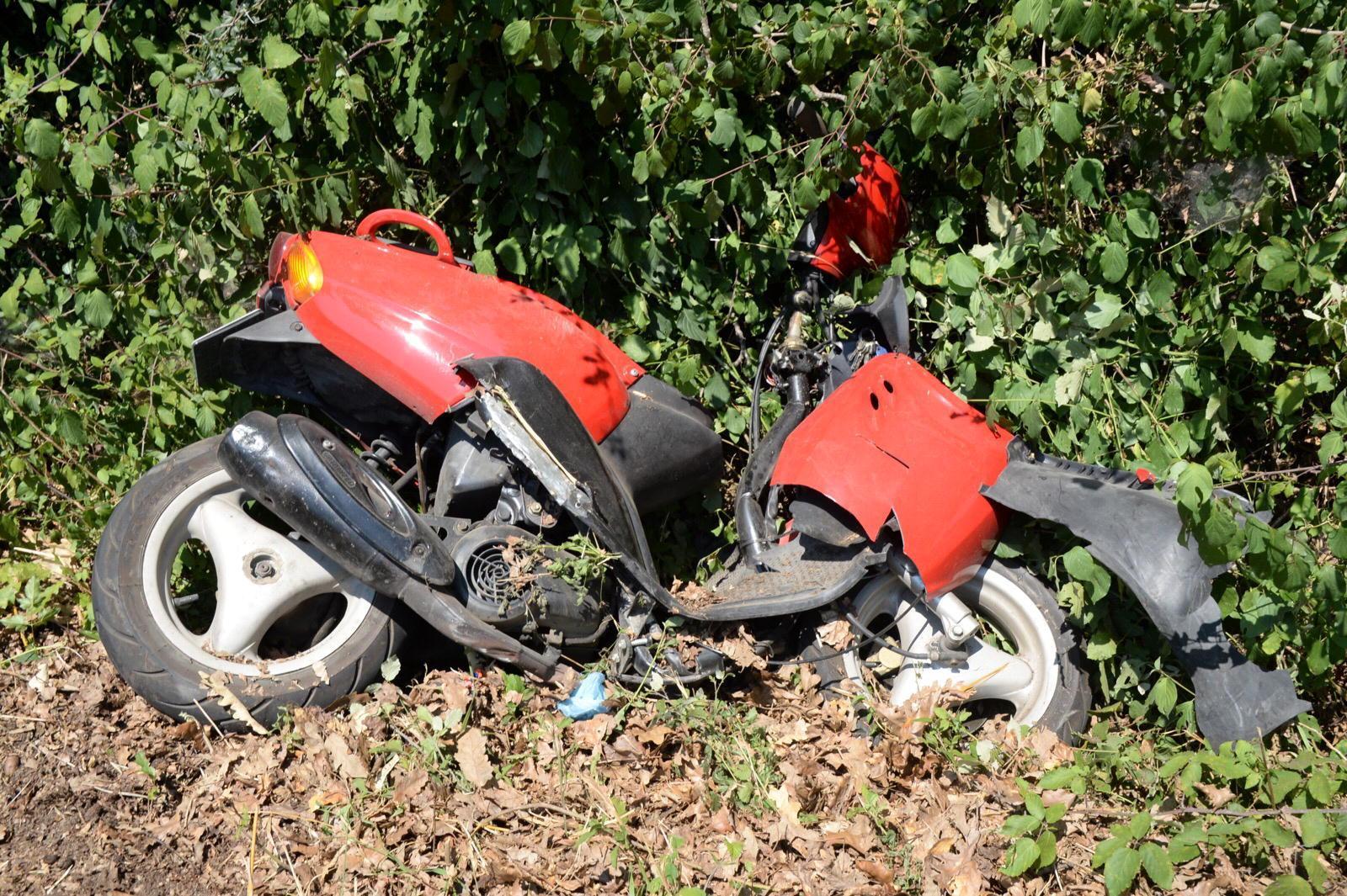 Il mezzo coinvolto nell'incidente