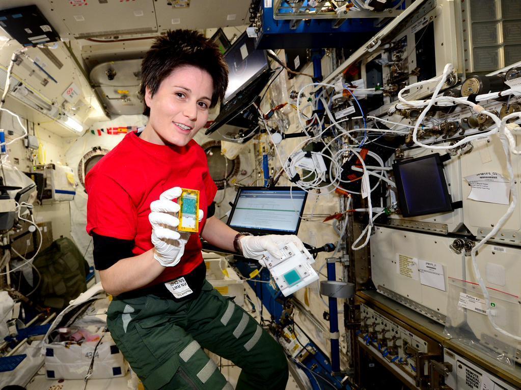 L'astronauta Samantha Cristoforetti