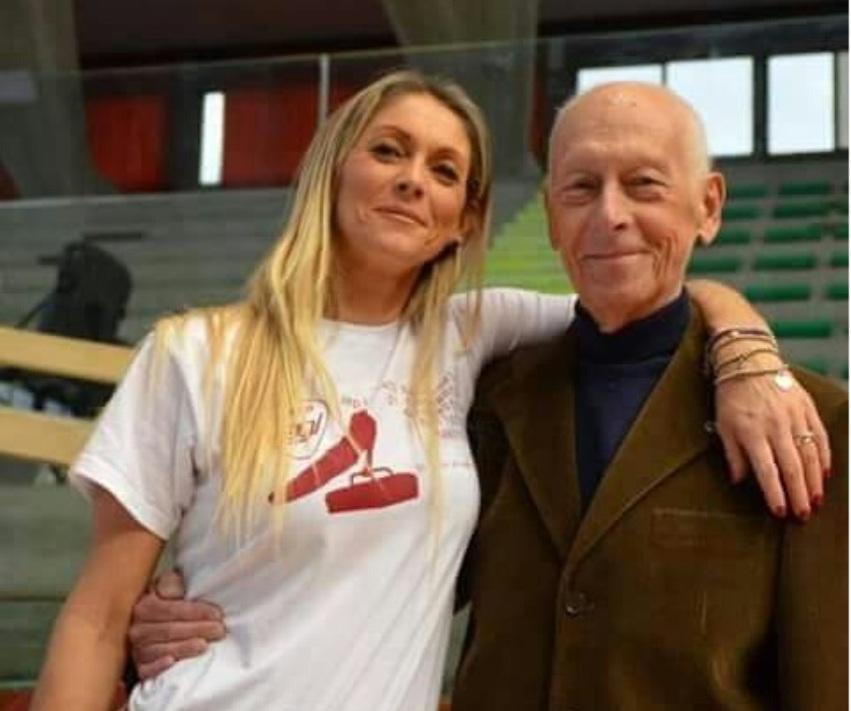 A destra Paolo Filippi, dal '92 presidente dell'Associazione Ginnastica Livornese
