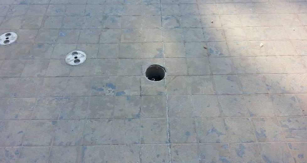 Ko la fontana di Tobbiana, qualcuno ha tolto una copertura