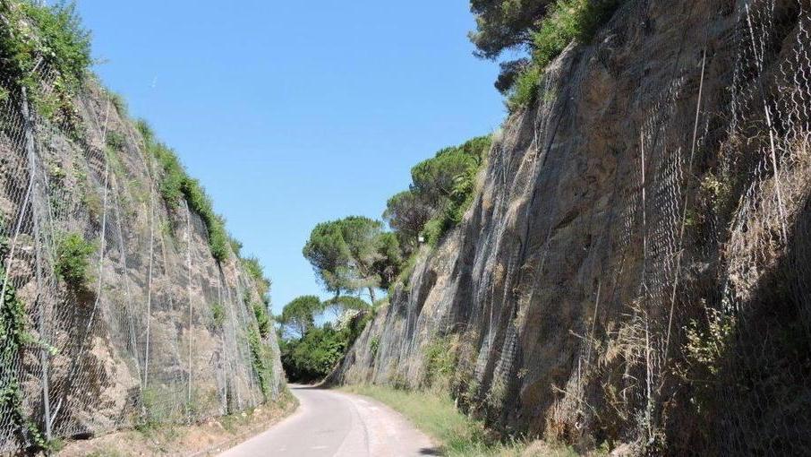 Prosegue la messa in sicurezza della bretella della Cantoniera