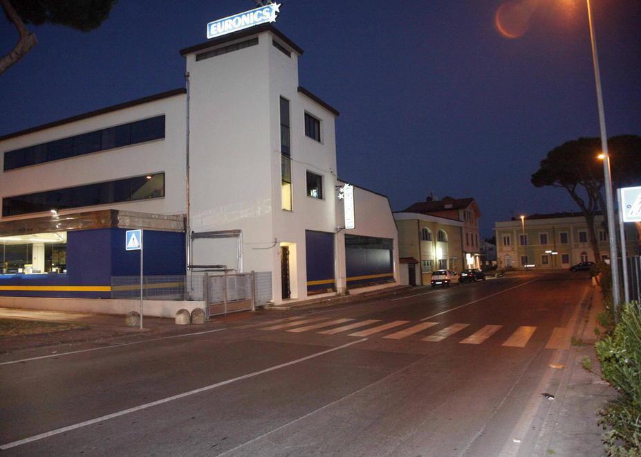 Il punto dov'è avvenuto l'incidente