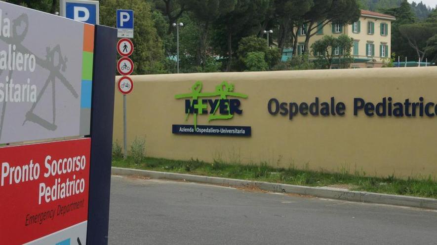 Morso dal cane, bimbo operato al Meyer