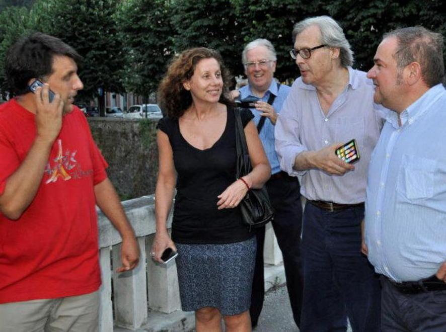 Sgarbi al Mediceo per la mostra su Puccini 