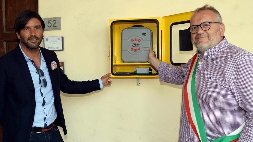 Defibrillatore al municipio
