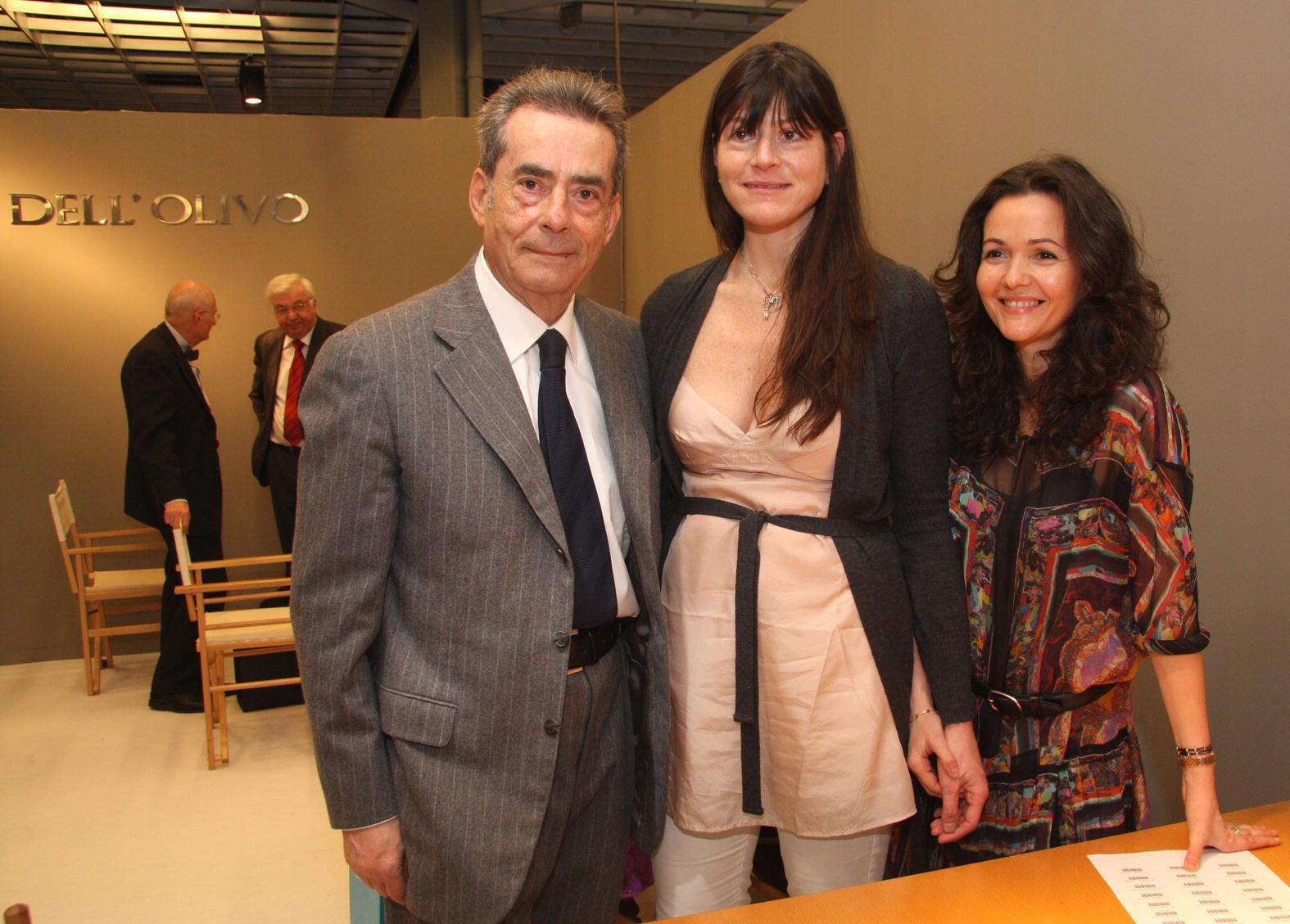 Pietro con Chiara e Ilaria Taddeucci Sassolini