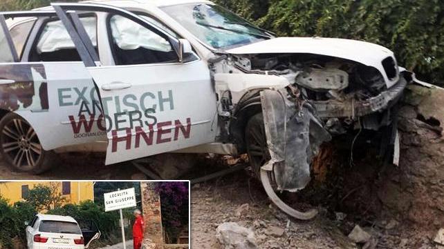 Con il Suv si schianta contro un muro, muore una donna di 35 anni