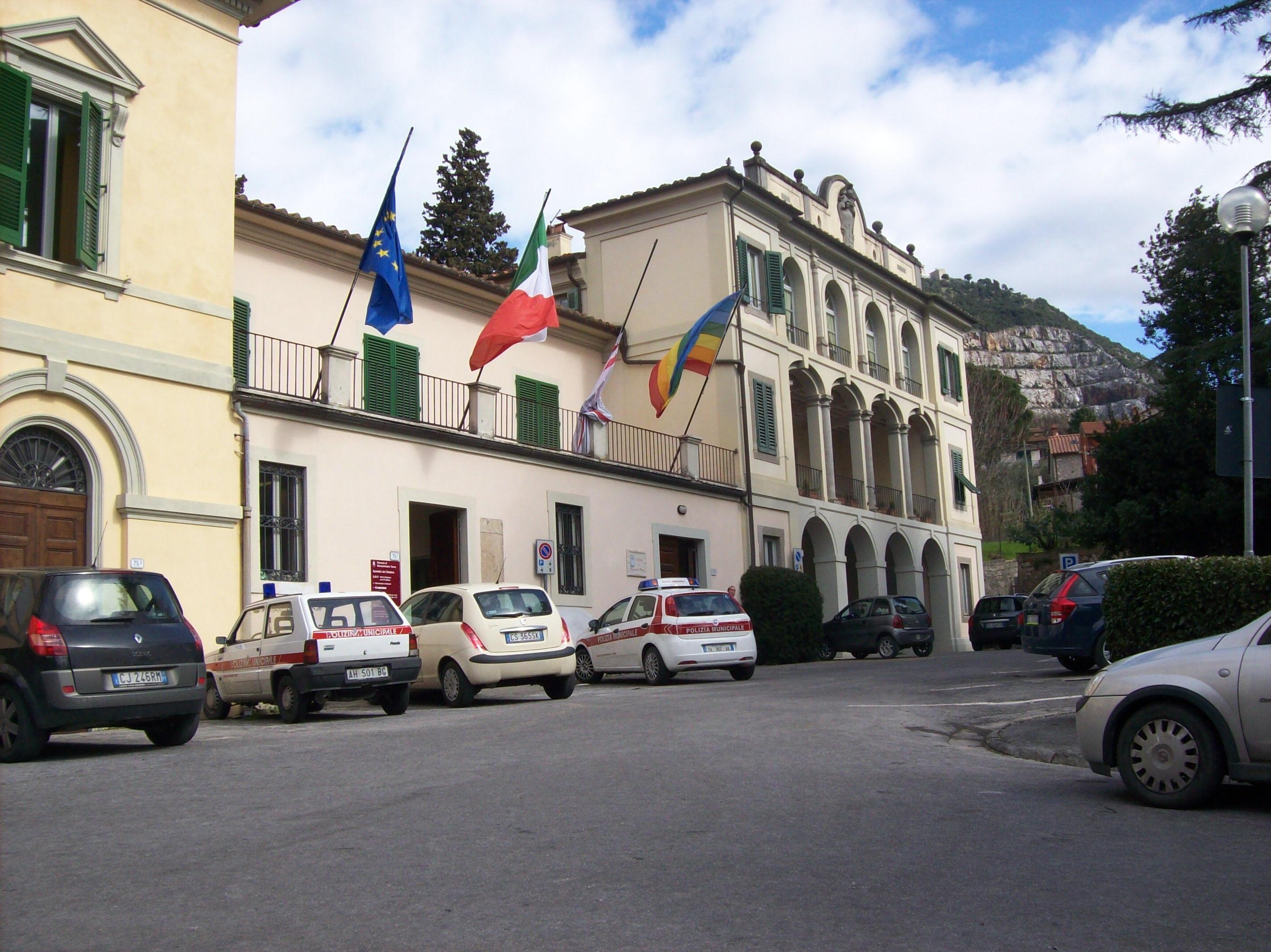 Il municipio di Monsummano