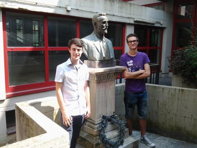 Marco Bonechi e Matteo Nerini, i "centisti" dell'Istituto Buzzi