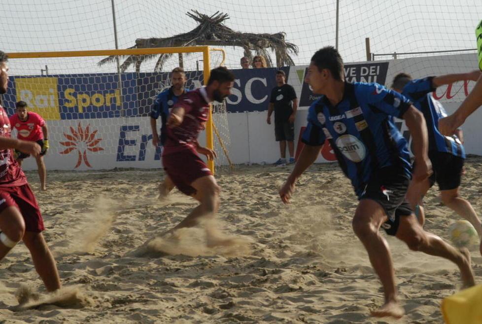 Calambrone, il beach soccer premia Brescia