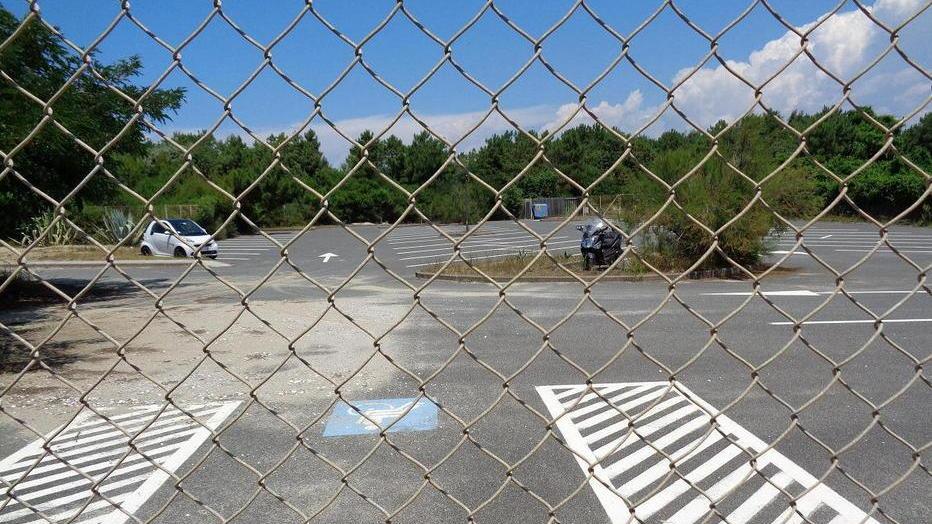 Il parcheggio ex americano a pagamento tutti i giorni