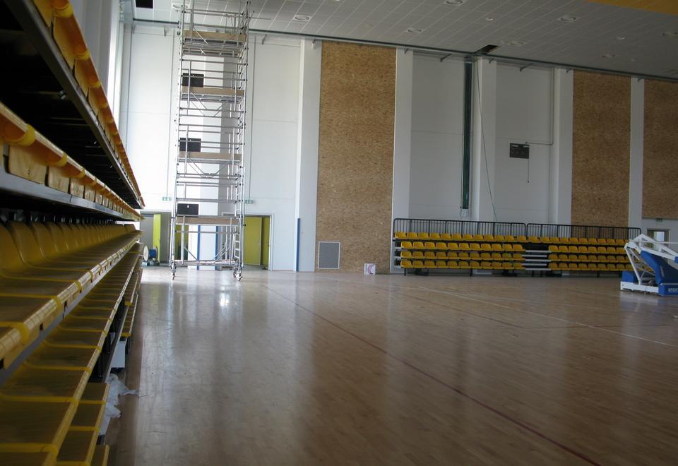 CARPI, pronto il mini-palazzetto: 700 posti per le gare di A2 