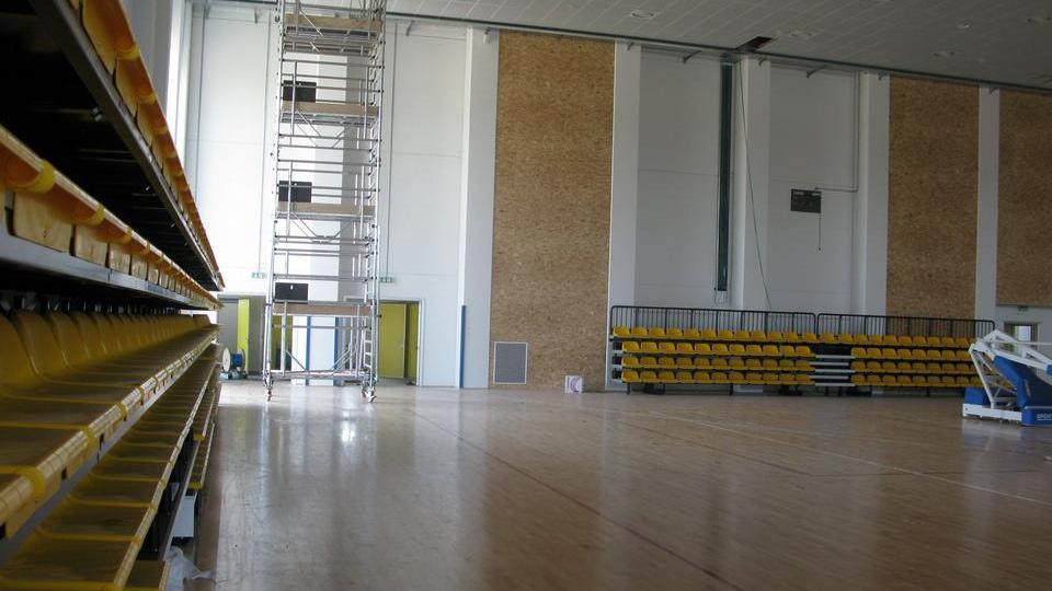 CARPI, pronto il mini-palazzetto: 700 posti per le gare di A2