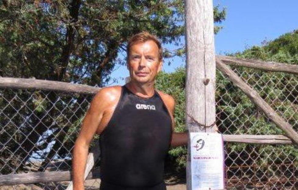 Marco Paghi alla tappa di Bolgheri