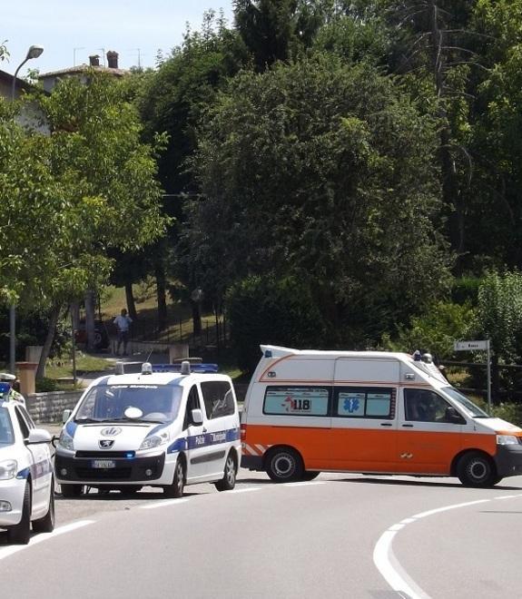 Cicloamatore cade a S. Antonio e ha fratture 