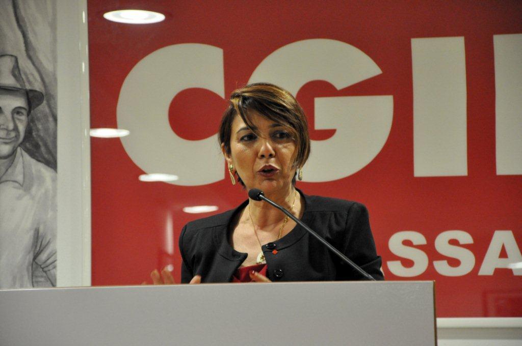 Francesca Nurra, nuova segretaria della Cgil di Sassari