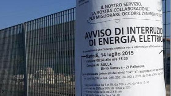 Ditte contro l’Enel per le interruzioni di energia elettrica